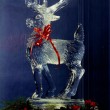 Reindeer Ice Sculpture