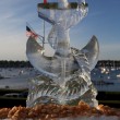 Anchor on Server ice carving