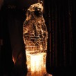 Mummy ice sculpture