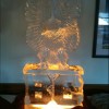 Bosten College Eagle Ice Sculpture