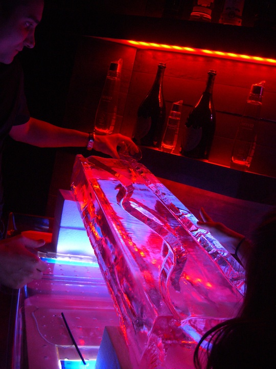 Making the Ice Luge 2013 