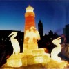 light house ice Sculpture
