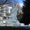 Dog Ice Sculpture