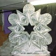 Snow Flakes Ice Sculpture