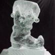 Santa's Boot Ice Sculpture